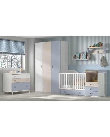 Dormitorio Juvenil J0238 - coleccion formas evolution