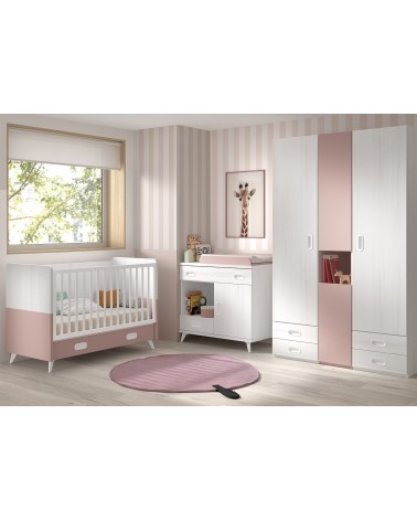 Dormitorio Juvenil J0263 - coleccion formas evolution