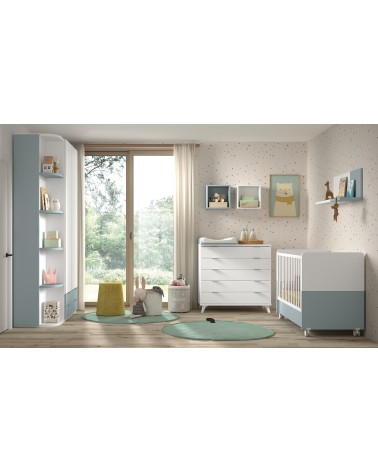 Dormitorio Juvenil J0278 - coleccion formas evolution