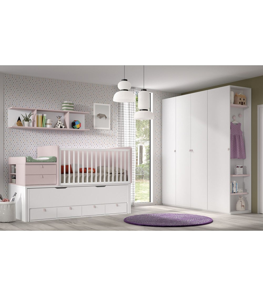 Dormitorio Juvenil J0279 - coleccion formas evolution