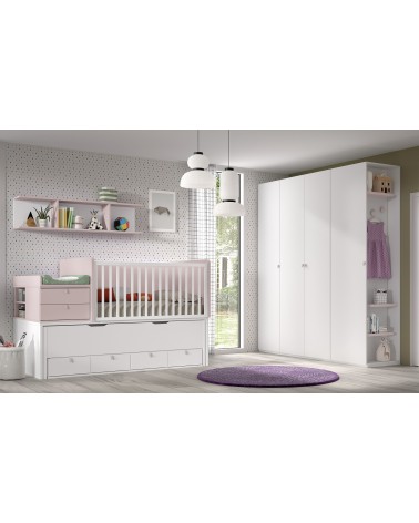 Dormitorio Juvenil J0279 - coleccion formas evolution