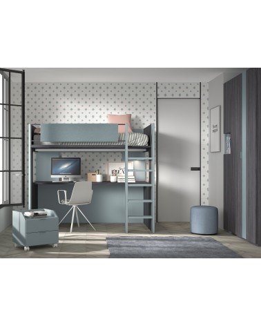 Dormitorio Juvenil J0292 - coleccion formas evolution