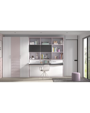 Dormitorio Juvenil J0303 - coleccion formas evolution