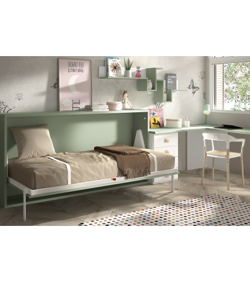 Dormitorio Juvenil J0306 - coleccion formas evolution