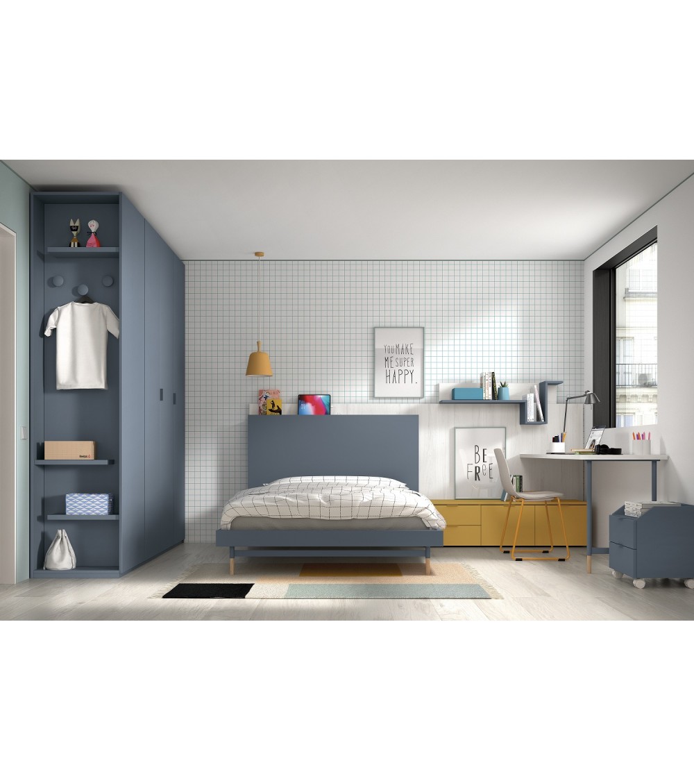 Dormitorio juvenil J0316 - coleccion formas evolution