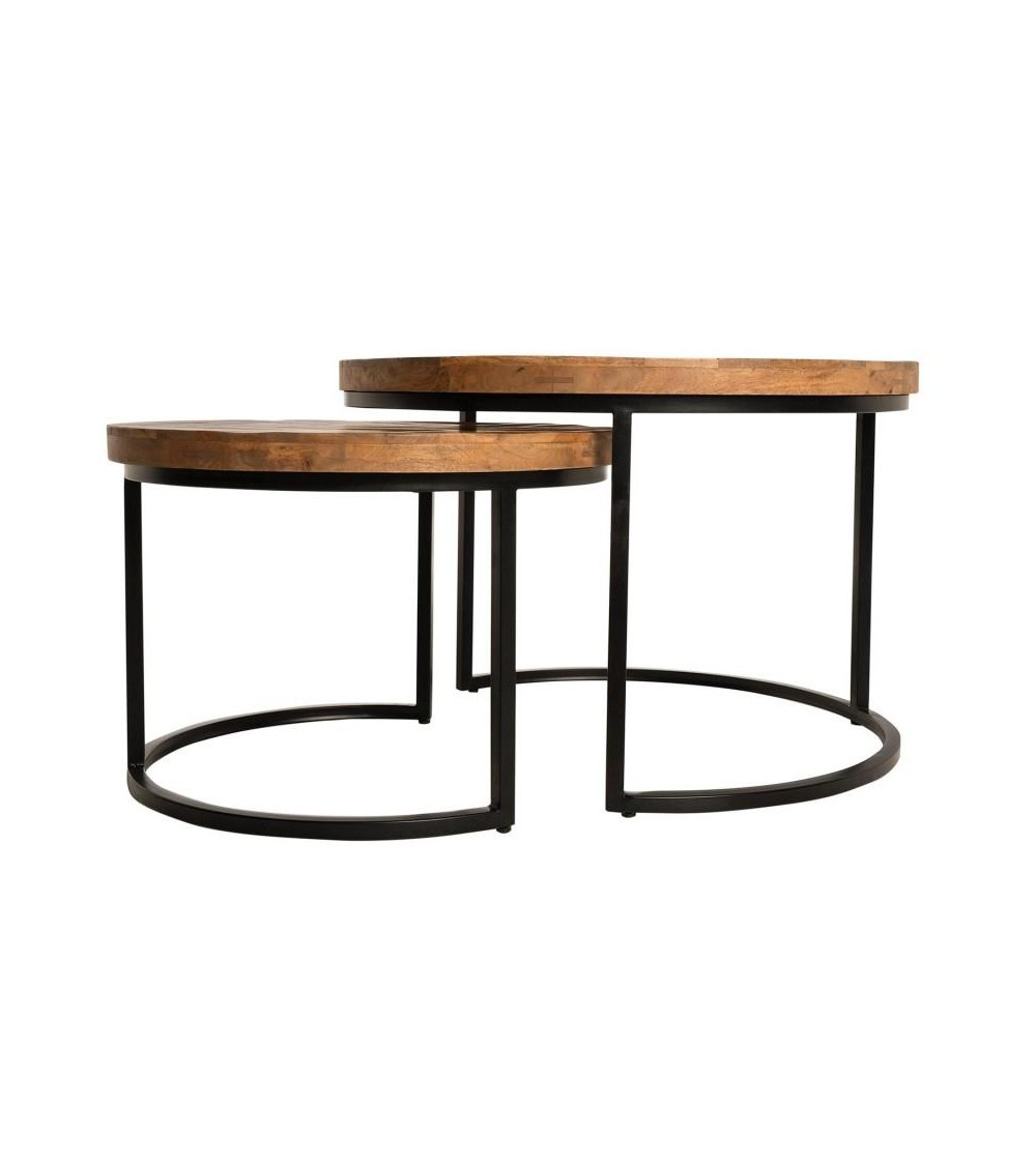 Set 2 mesas centro mod. Farlan Set 2 mesas centro mod. Farlan