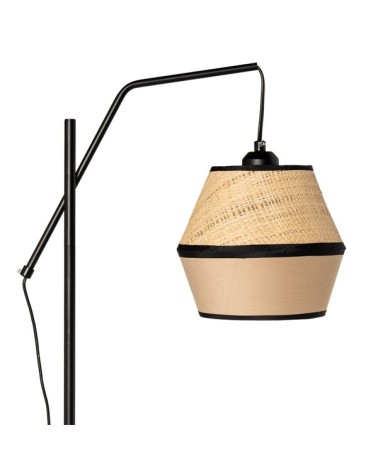 Lámpara sobremesa mod. ROTTA NATURAL/NEGRO en Somcasa