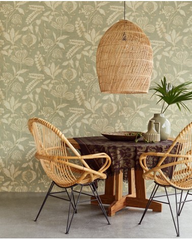 Papel pintado FLORES colección TERRA en Papel Pintado