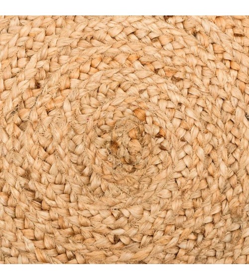 Alfombra circular mod. NATURAL YUTE en Alfombras
