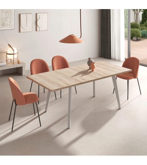 Mesa Comedor mod. M810 PATA INCLINADA - RAMIS COLECCIÓN en Ramis