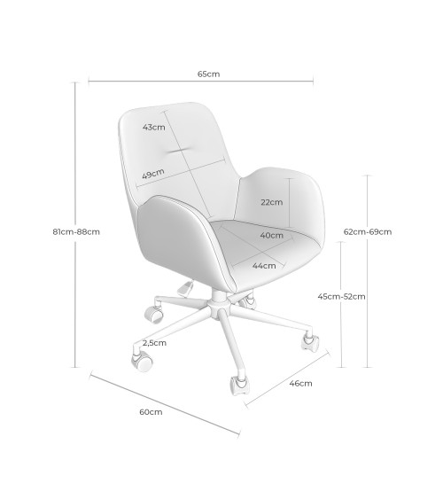 Silla oficina mod. IRVINE en Somcasa