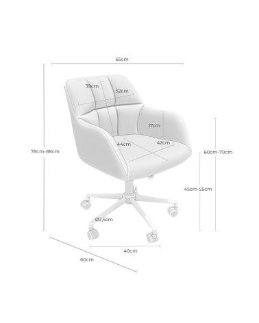 Silla oficina mod. STANFORD en Somcasa