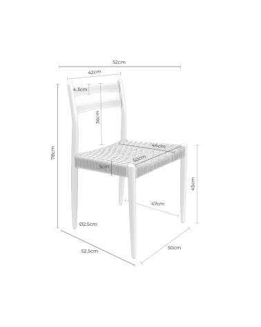 Silla mod. BONNIE en Somcasa