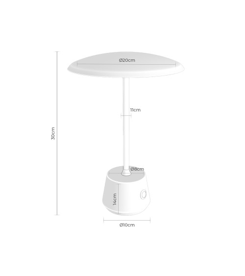 Lámpara sobremesa mod. AYORA en Lámparas