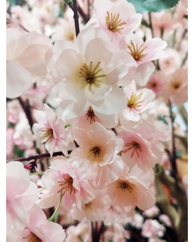 ARBOL ALMENDRO ROSA 300 CM en Plantas artificiales