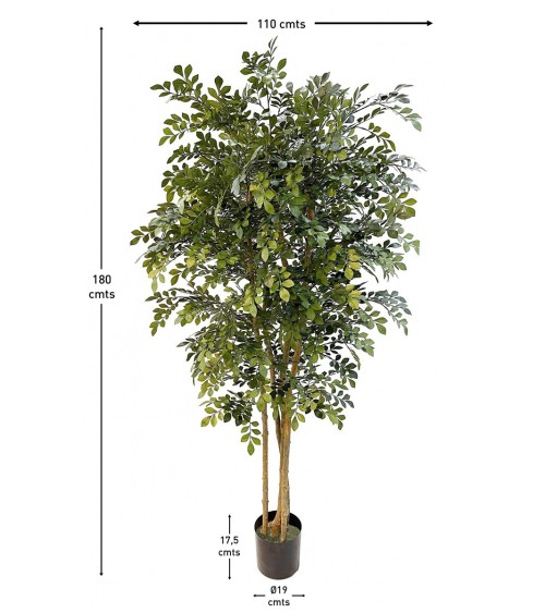 ARBOL ACACIA TRONCO NATURAL 180 CM en Plantas artificiales