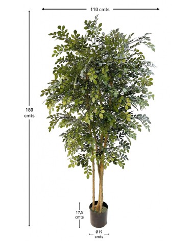 ARBOL ACACIA TRONCO NATURAL 180 CM en Plantas artificiales