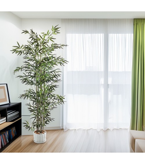 ARBOL BAMBÚ 220 CM en Plantas artificiales
