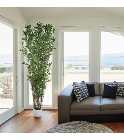 ARBOL BAMBÚ MINI ORIENTAL TRONCO NATURAL 180 CM en Plantas artifici...