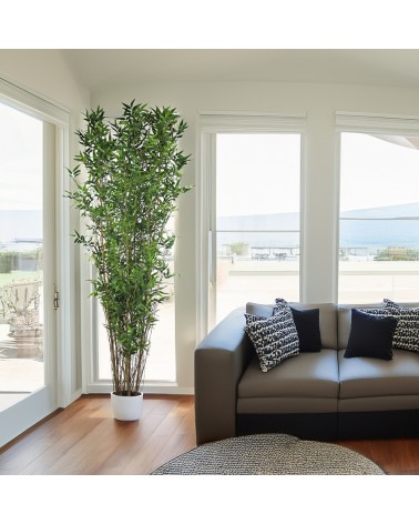 ARBOL BAMBÚ MINI ORIENTAL TRONCO NATURAL 180 CM en Plantas artifici...