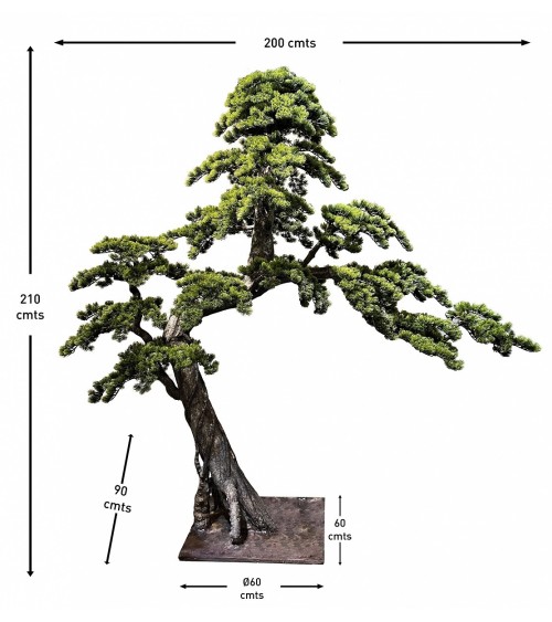 ARBOL BONSAI 210 CM en Plantas artificiales