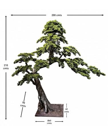 ARBOL BONSAI 210 CM en Plantas artificiales