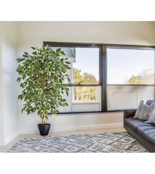 ARBOL FICUS LYRATA TRONCO NATURAL 150 CM en Plantas artificiales