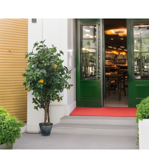 ARBOL NARANJO TRONCO NATURAL 170 CM en Plantas artificiales