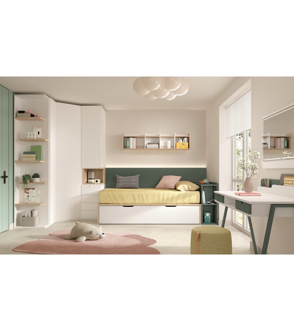 Dormitorio Juvenil J0376 - COLECCION FORMAS EVOLUTION + ADVANCE en ...