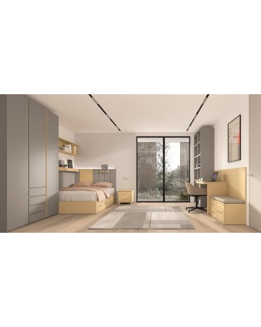 Dormitorio Juvenil J0377 - COLECCION FORMAS EVOLUTION + ADVANCE en ...