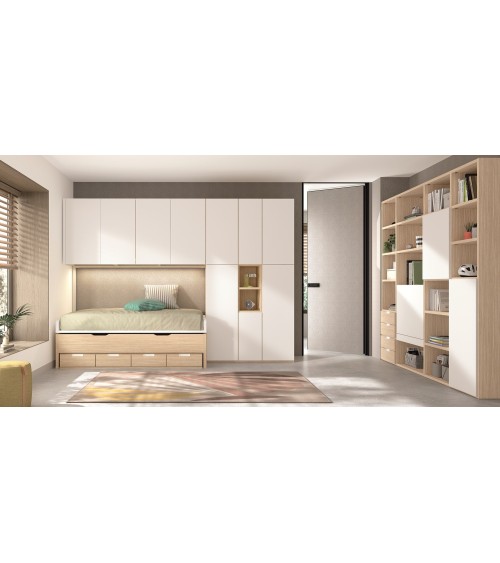 Dormitorio Juvenil J0379 - COLECCION FORMAS EVOLUTION + ADVANCE en ...