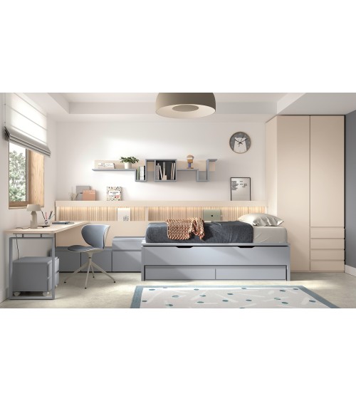 Dormitorio Juvenil J0380 - COLECCION FORMAS EVOLUTION + ADVANCE en ...