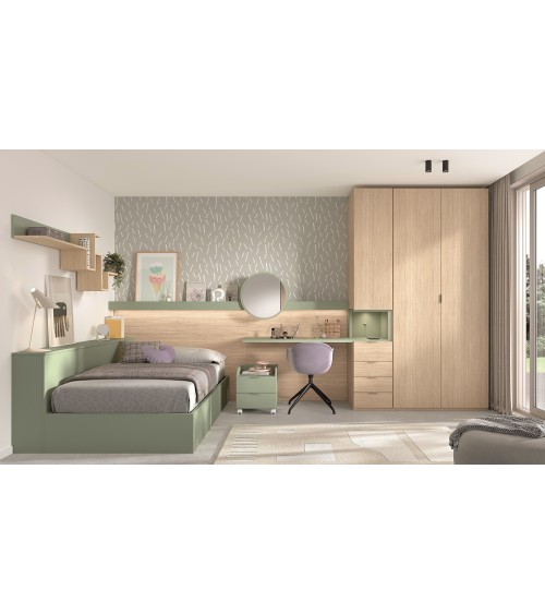 Dormitorio Juvenil J0381 - COLECCION FORMAS EVOLUTION + ADVANCE en ...