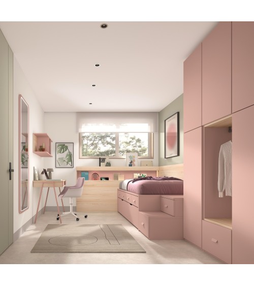 Dormitorio Juvenil J0383 - COLECCION FORMAS EVOLUTION + ADVANCE en ...