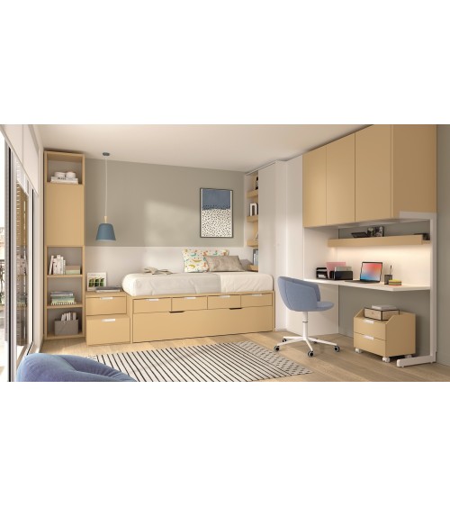 Dormitorio Juvenil J0388 - COLECCION FORMAS EVOLUTION + ADVANCE en ...