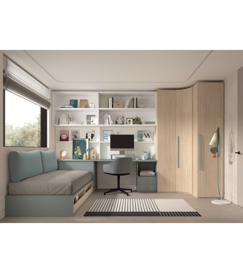 Dormitorio Juvenil J0389 - COLECCION FORMAS EVOLUTION + ADVANCE en ...