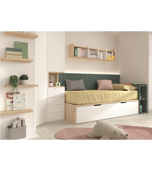 Dormitorio Juvenil J0376 - COLECCION FORMAS EVOLUTION + ADVANCE en ...