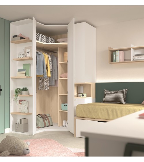 Dormitorio Juvenil J0376 - COLECCION FORMAS EVOLUTION + ADVANCE en ...