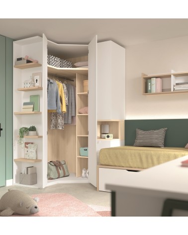 Dormitorio Juvenil J0376 - COLECCION FORMAS EVOLUTION + ADVANCE en ...