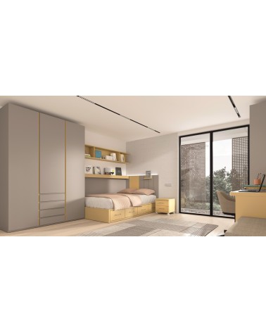Dormitorio Juvenil J0377 - COLECCION FORMAS EVOLUTION + ADVANCE en ...