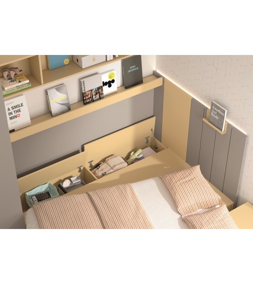 Dormitorio Juvenil J0377 - COLECCION FORMAS EVOLUTION + ADVANCE en ...
