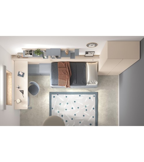 Dormitorio Juvenil J0380 - COLECCION FORMAS EVOLUTION + ADVANCE en ... Dormitorio Juvenil J0380 - COLECCION FORMAS EVOLUTION + ADVANCE en ...