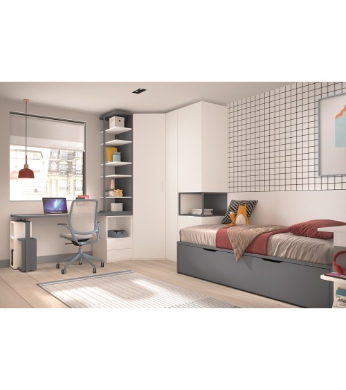 Dormitorio Juvenil J0382 - COLECCION FORMAS EVOLUTION + ADVANCE en ... Dormitorio Juvenil J0382 - COLECCION FORMAS EVOLUTION + ADVANCE en ...