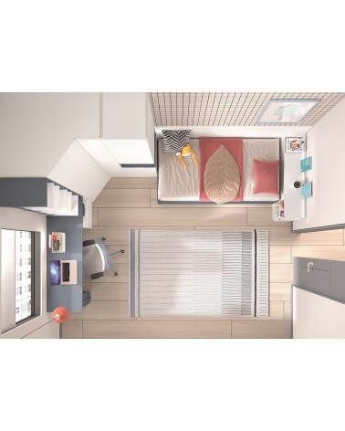Dormitorio Juvenil J0382 - COLECCION FORMAS EVOLUTION + ADVANCE en ...