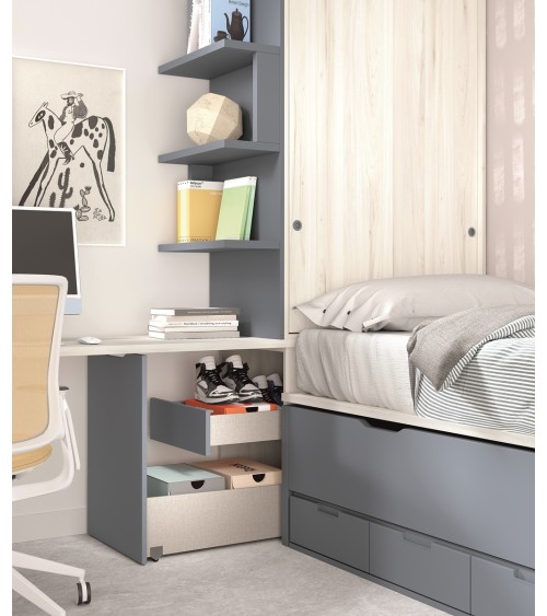 Dormitorio Juvenil J0390 - COLECCION FORMAS EVOLUTION + ADVANCE en ... Dormitorio Juvenil J0390 - COLECCION FORMAS EVOLUTION + ADVANCE en ...