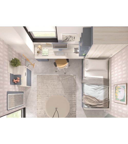 Dormitorio Juvenil J0390 - COLECCION FORMAS EVOLUTION + ADVANCE en ... Dormitorio Juvenil J0390 - COLECCION FORMAS EVOLUTION + ADVANCE en ...