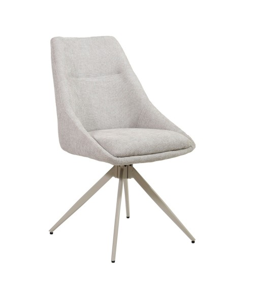 Color Cinza / Pé Creme Caen