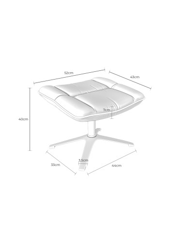 Reposapiés mod. BOLONIA en Somcasa