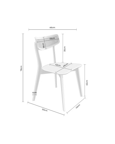 Silla mod. SHIRLEY en Somcasa