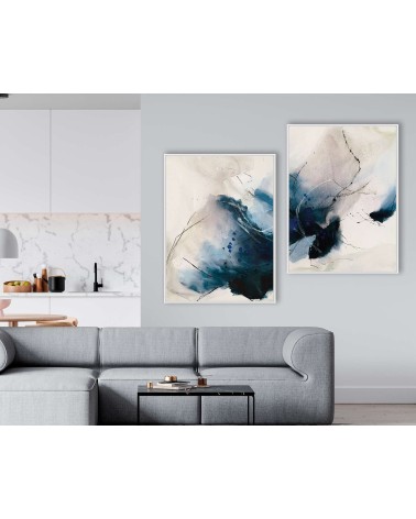 Composición Obra mod. WATERY en Cuadros